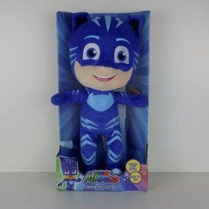 PJ Masks Sing and Talk Catboy Plush Toy Doll New